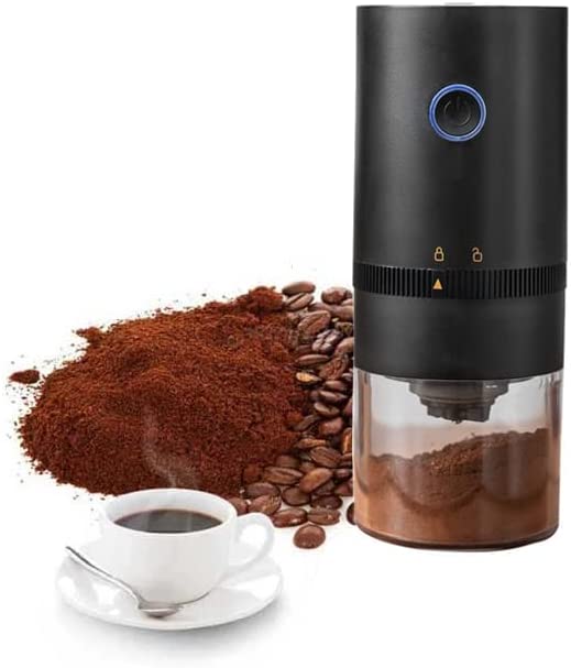 Electric Coffee Grinder, Rechargeable & Portable